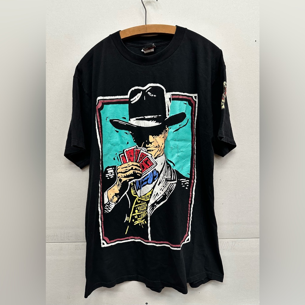 Vintage Maverick Movie Tee Shirt Xl 90s Mel Gibson Art Graphic Giant Tag Promo